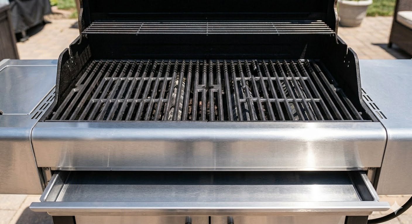 Grill after cleaning
