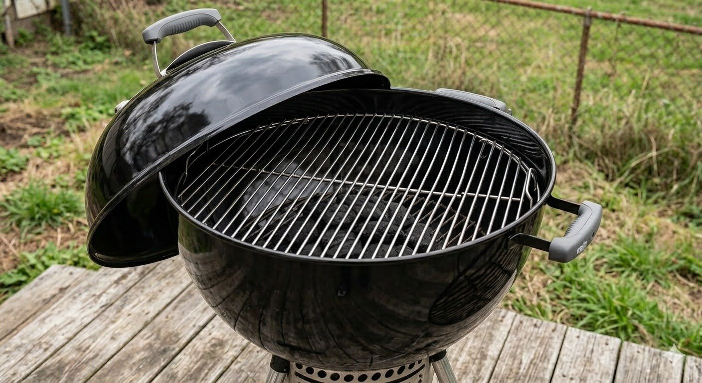 Grill after cleaning