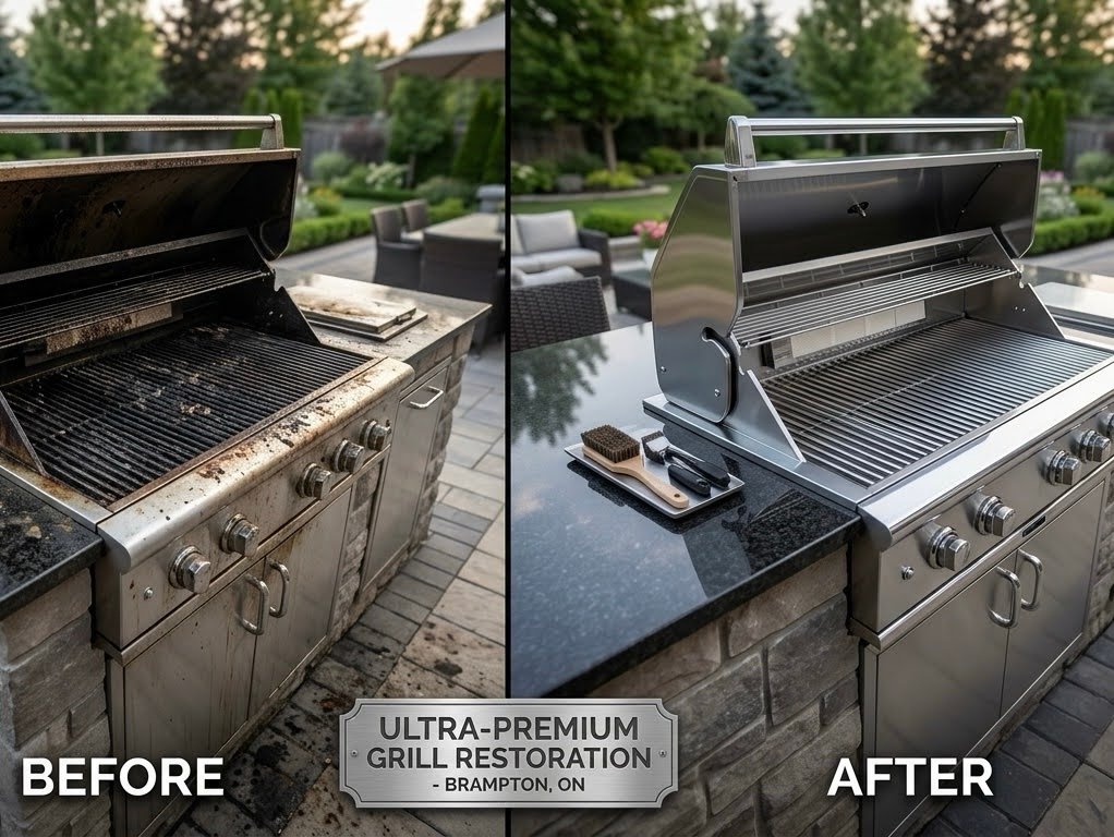 Grill after cleaning